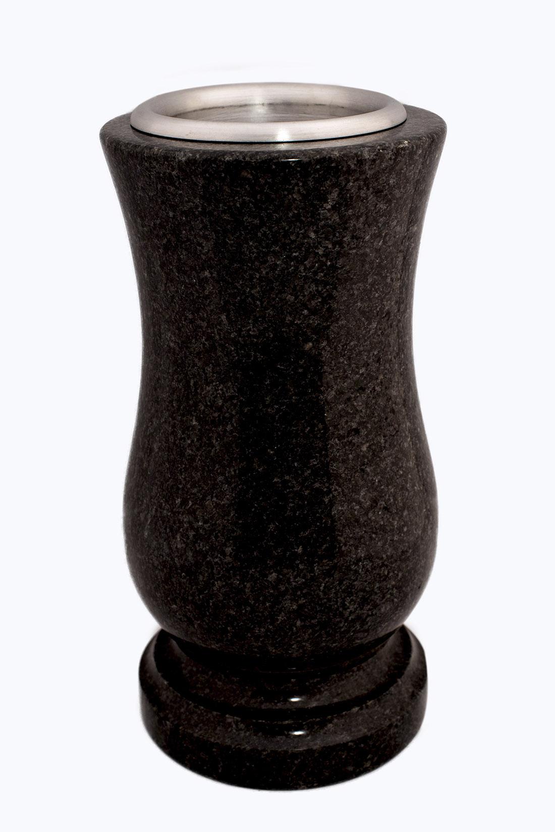 Accessoires grafmonument bloemenvaas zwart (AS003)